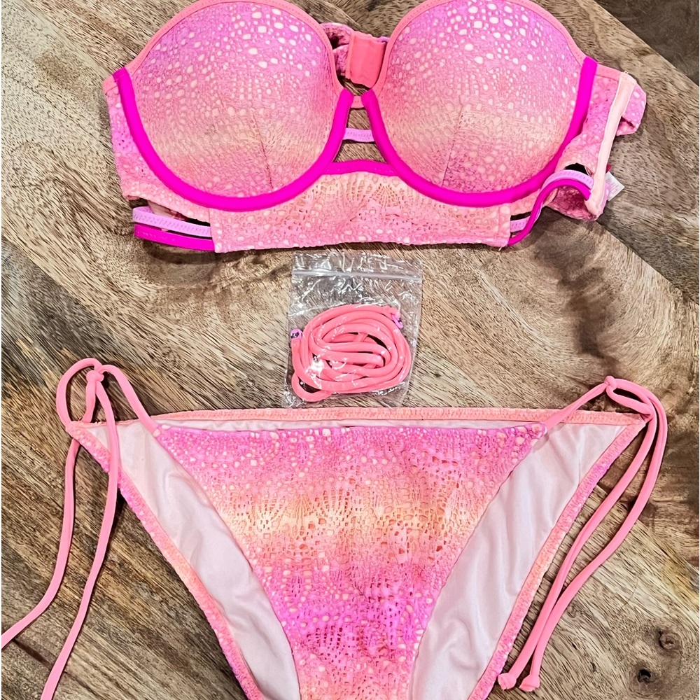 Victoria Secret bikini top and bottom